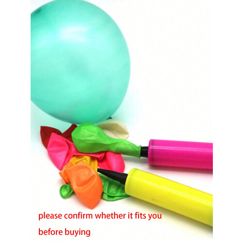 Tragbare rosa Ballonpumpe, PP-Handpumpe 2