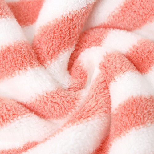 Microfiber haardroger turban met strik douchemuts 2