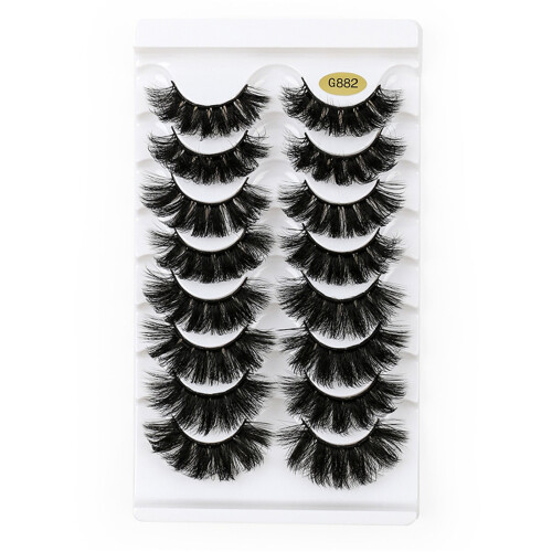 Umělé řasy Fluffy Cat-Eye Wispy8Pairs 1