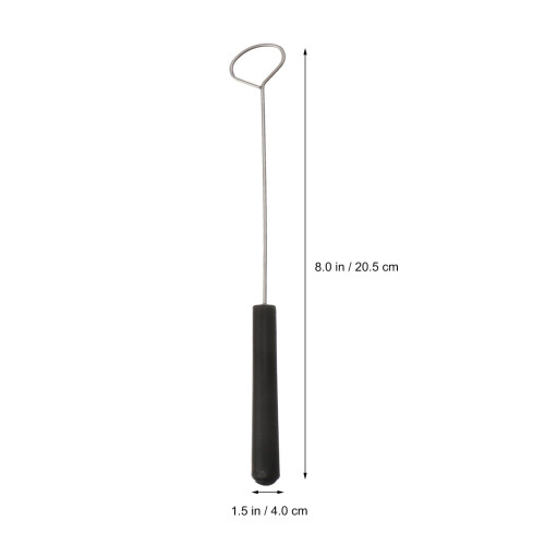 Candy Dipping Spoon Stainless Steel Black 10 pcs 1
