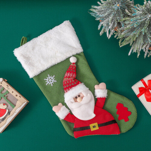 Meias de Natal personalizadas com nomes, 45 cm (18 polegadas) 2