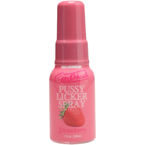 Doc Johnson Good Head Pussy Licker Spray Strawberry 1oz 2