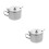 2 Pcs Spice Jar Condiment Pot With Spoon Kitchen Seasoning Container 2
