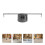 Adjustable Ceiling Fan Mounting Bracket Grey Plastic Aluminum Box 6