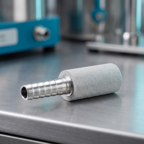 2Pcs Reusable Stainless Steel Aerator Stones for Soda Diffusion Silver 2