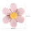 30Pièces Punaises Décoratives Fleurs 3D Résine Multicolores Pour Mur 2