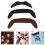 15Pcs Stick-on Fake Beard Mustache for Men Assorted Props 6
