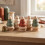 30Pcs Wood Doll Yarn Winders Khaki Compact Thread Holders for Crafting 3
