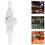 White Plastic Beer Line Quick Connect Fitting Kit Food Grade 6