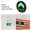 4Pcs Removable Glow in Dark Floor Arrow Stickers for Emergency Exit 4