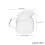 2Pcs Multi-Function Glass Milk Pitcher for Coffee Bar and Home 8