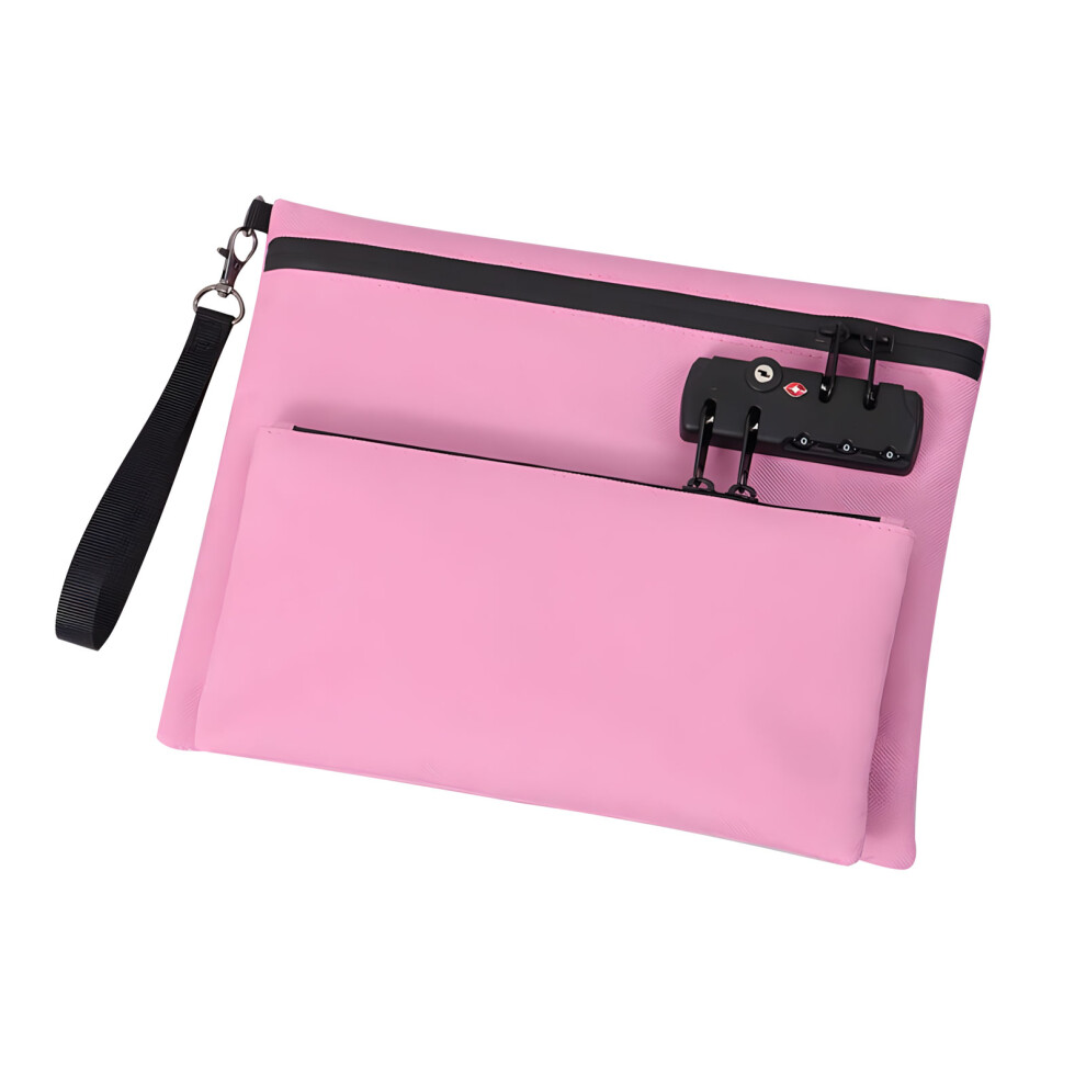 Secure Ciphe Computer Bag For Two Passcode Latches- Red 7754004294905