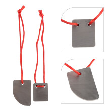 2Pcs Car Paint Finishing Titanium Steel Silver for Auto Repair