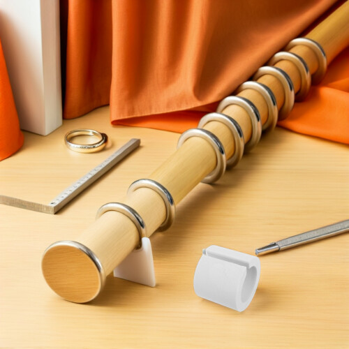 10Pcs Durable Curtain Panel Spacers for Home and Office Decor 2