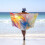 Toalha de praia de microfibra, absorvente e sem areia, 76 x 152 cm (30 x 60 polegadas) 2