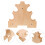 Halterrek, A-Frame Dumbbellstandaard, Chocolade 6