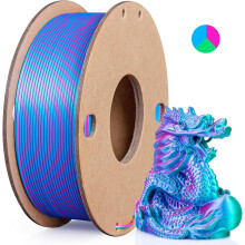 Seiden-PLA3D-Filament, 1,75 mm, dreifarbig, 250 g