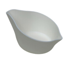 Doseerbeker voor koffiebonen – PP, 11x8x4,5 cm, wit