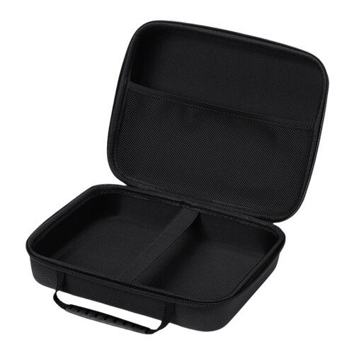 Custodia per misuratore di pressione sanguigna, nera, 25x19x9 cm