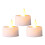 Flammenlose LED-Teelichter mit Timer, 3,8 x 4,3 cm, 3er-Pack 1