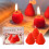 Juego de 3 velas con aroma a fresa 1