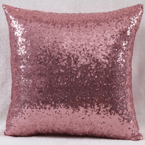 Pillow Cases Standard Size Solid Color Glitter Sequins 2 1