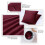 Kuddfodral i sammet, 4-pack 4