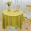 Toalha de mesa quadrada de algodão e linho, 140x140cm (55x55 polegadas), com franjas. 1