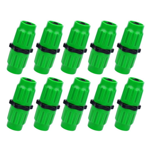 Kit de réparation de tuyau extensible – 10 pièces, vert, double canal