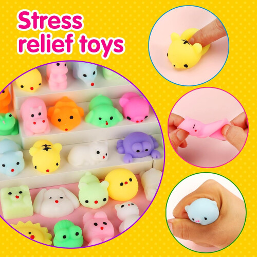 Mochi Squishy Legetøj Assorterede Dyr 200 stk. 2