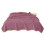 Extra dicke Flanell-Fleecedecke, lila, doppellagig 2
