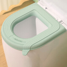 Coussin de siège de toilette en EVA avec poignée, universel et imperméable
