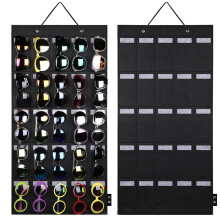 Organisateur de lunettes de soleil à suspendre au mur – 25 emplacements,