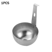 Moule à œufs pochés en acier inoxydable avec poignée de suspension
