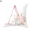 Engelsk Alfabet Blomsterpudebetræk 45 cm 5