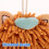OUNONA Orange Chenille Handdukar 23x20cm 5