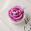 Vela de cera de soja perfumada con forma de rosa – Decoración de mesa 1