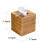 Capa de vime para caixa de lenços de papel (cubo de 5,7 polegadas). 4