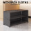 3-Tier Shoe Rack for Dormitory Under Bed 56.5x30x38 cm 4
