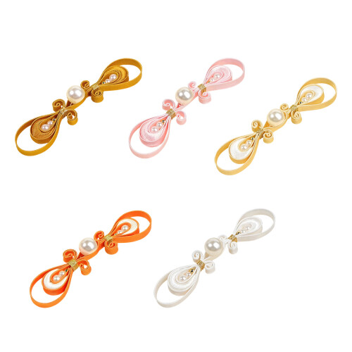 Chinese Knot Button For Cheongsam Sewing Projects-Apricot 1