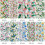 Removable Flower Glass Sticker Decorative Static Cling-XCBL157 6
