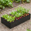 Robustes Gartenbeet-Einlagen-Set mit Clips für die-Quadrat 6