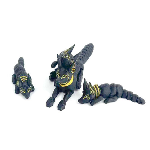 Anubis Mythological Model Decoration For Shelf Office Or-L 1