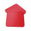 Stylish PU Leather Coasters With Felt Base Cup Mat-orang red 6