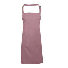 (One Size, Rose) Premier Unisex Adult Colours Pocket Full Apron