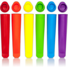 Sraith de 6 Mhúnlaí Pop Oighir Silicone, 6 orlach