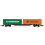 Hornby Hornby R60360 RailRoad BR FFA Container Wagon w/Two 30 Containers 1