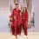 Familjematchande julpyjamasset i satin 2