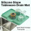 Temperature Resistant Rubber Drain Tray For Sink Dish Rack-Gray 6
