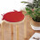Runde Polyester-Gartenstuhlkissen, 30 cm, 2er-Set 3
